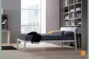 letto moderno bianco