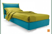 letto moderno bicolore